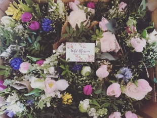 Beverley Alexander - Wildblossom Floristry Logo Image