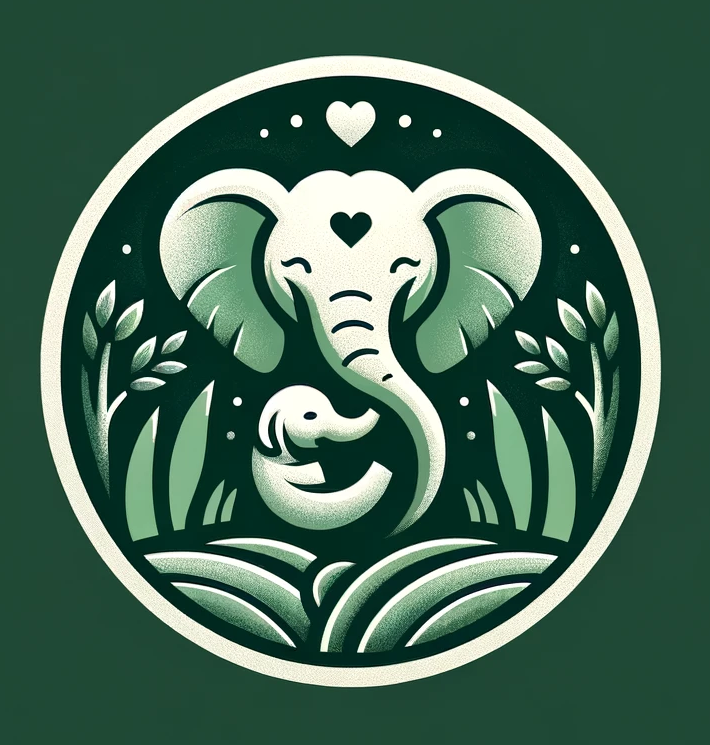 Paulina Rowny Elephant's Heart Logo Image