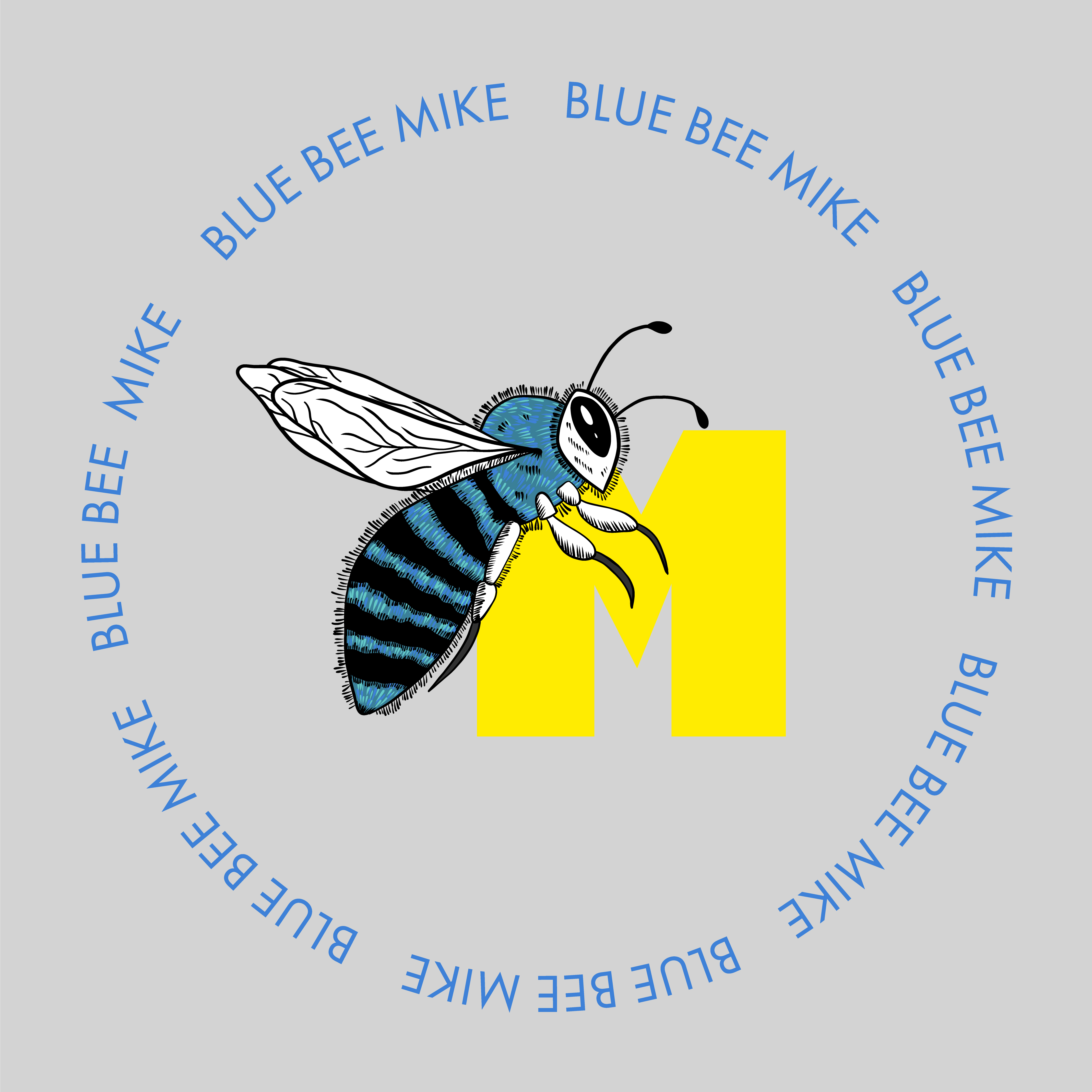 Kasia McGavigan Blue Bee Mike Logo Image