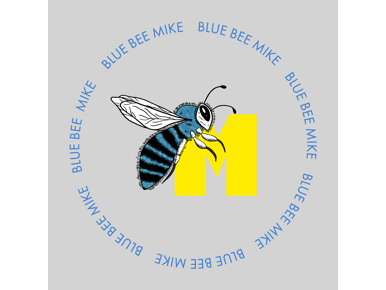Kasia McGavigan Blue Bee Mike Logo Image