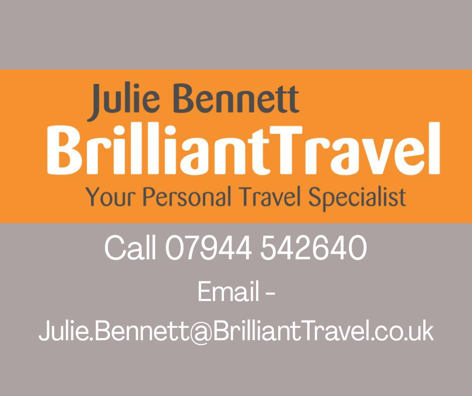 Julie Batchelor - Julie Batchelor Brilliant Travel Logo Image