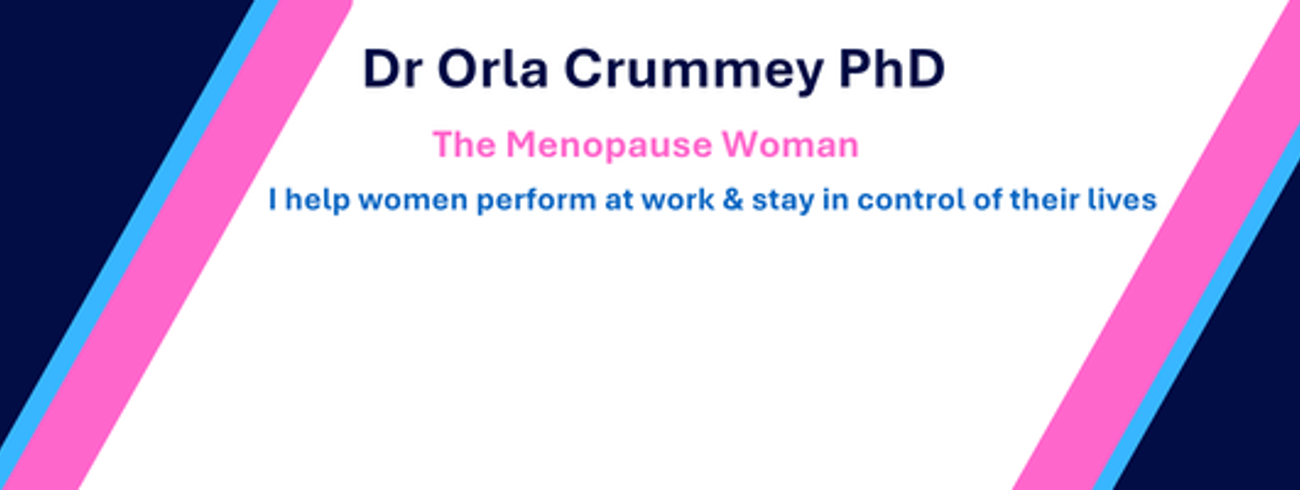 Orla Crummey RESET in Peri-Post-Menopause Banner Image