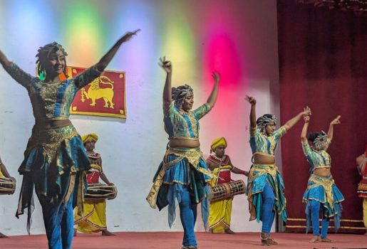 Julie getting 1st hand knowledge in Sri Lanka