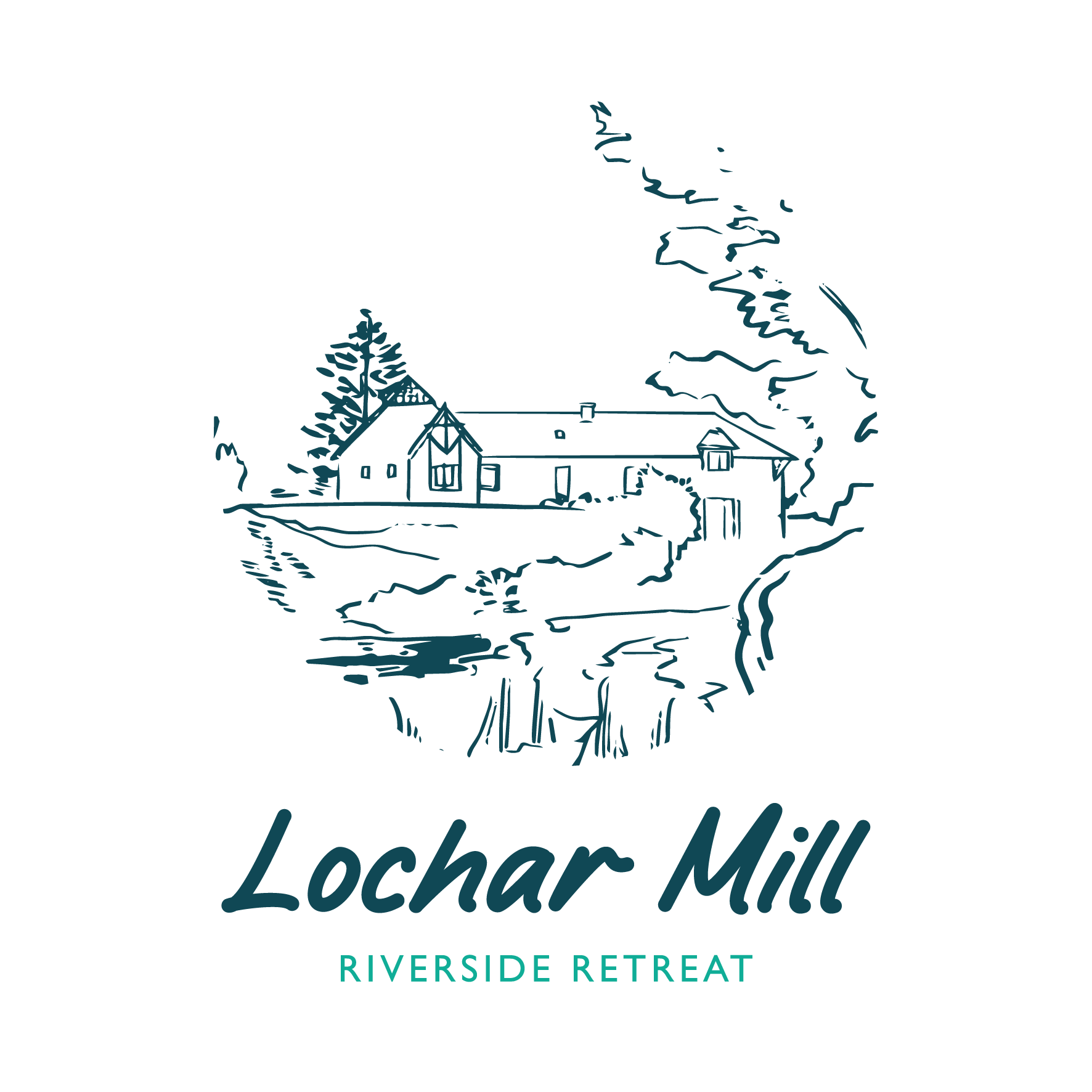 Lucy Dawson Lochar Mill Riverside Retreat Logo Image